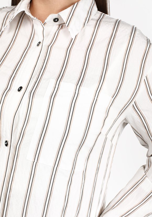 Блуза удлиненная с разрезами шир.  580, рис. 8