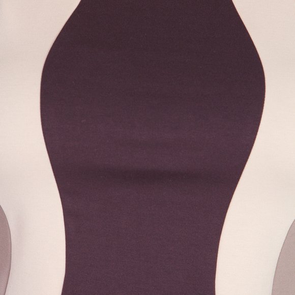 Платье с вертикальными контрастными вставками шир.  580, рис. 5