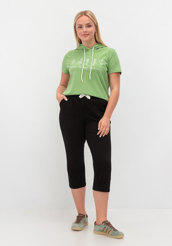 Брюки с кулиской длиной 7/8 шир.  580, рис. 39