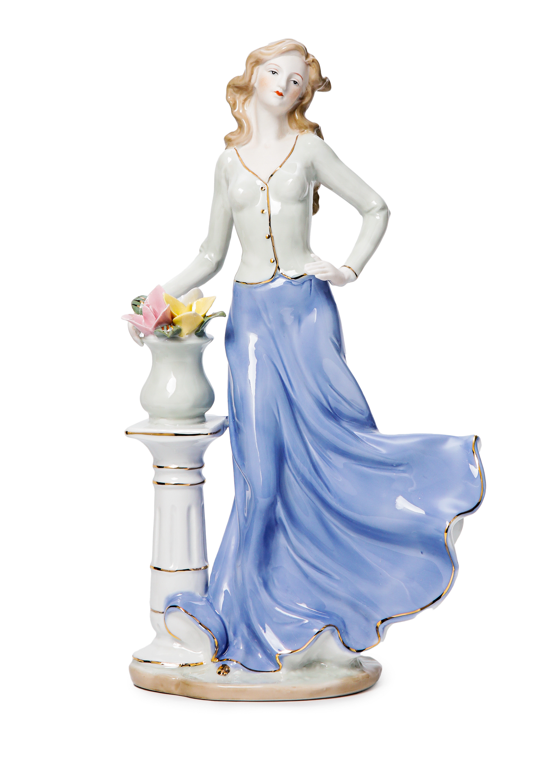 Статуэтка "Девушка в голубом"