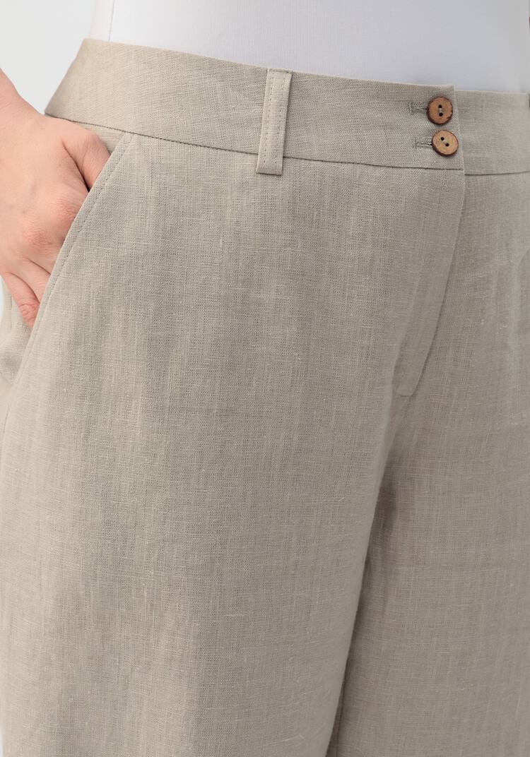 Брюки из льна шир.  750, рис. 11