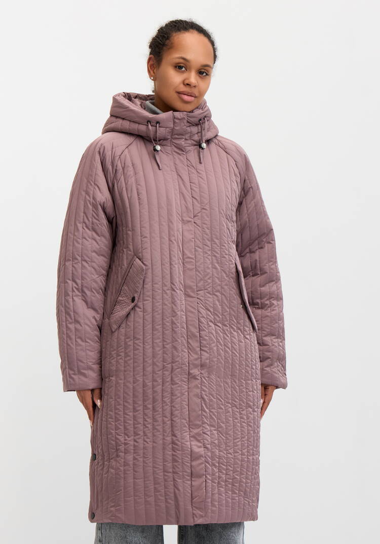 Куртка-пуховик прямого кроя шир.  750, рис. 28