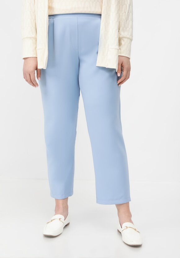 Брюки с карманами и резинкой на поясе шир.  580, рис. 6