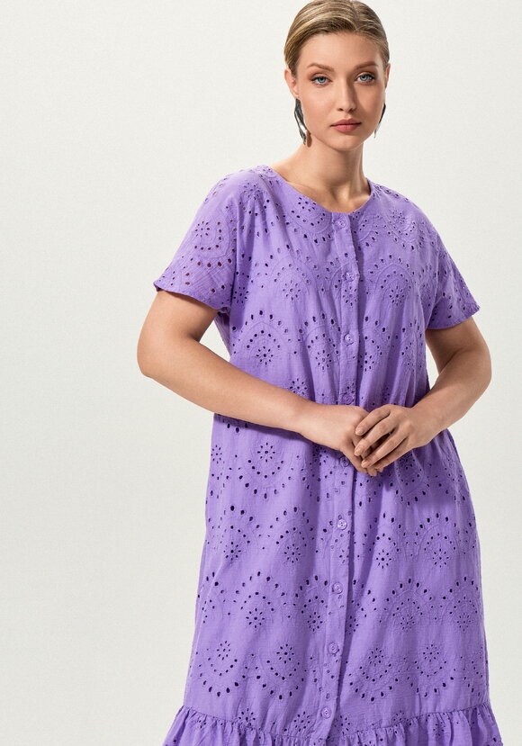 Платье ажурное с цельнокроеным рукавом шир.  580, рис. 24