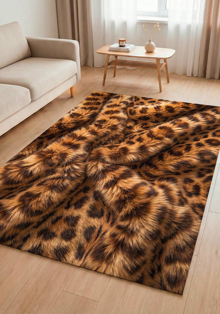 Ковер безворсовый Эффектный мех шир.  750, рис. 1