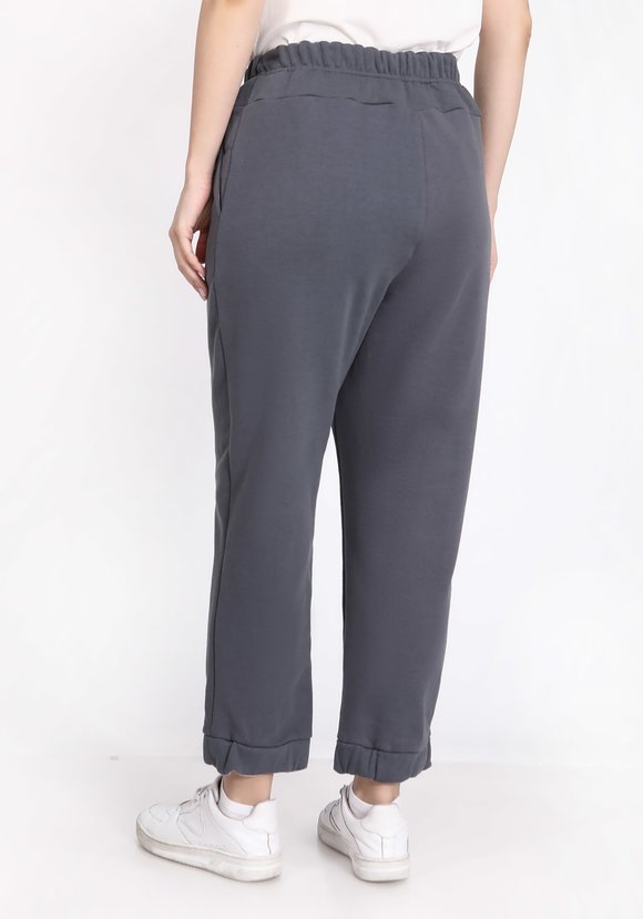 Брюки прямого силуэта с манжетами на резинке шир.  580, рис. 6