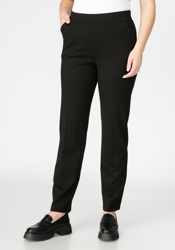 Брюки из плотной ткани джерси шир.  580, рис. 5