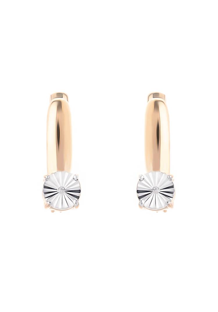Серебряные серьги Элиана шир.  750, рис. 1