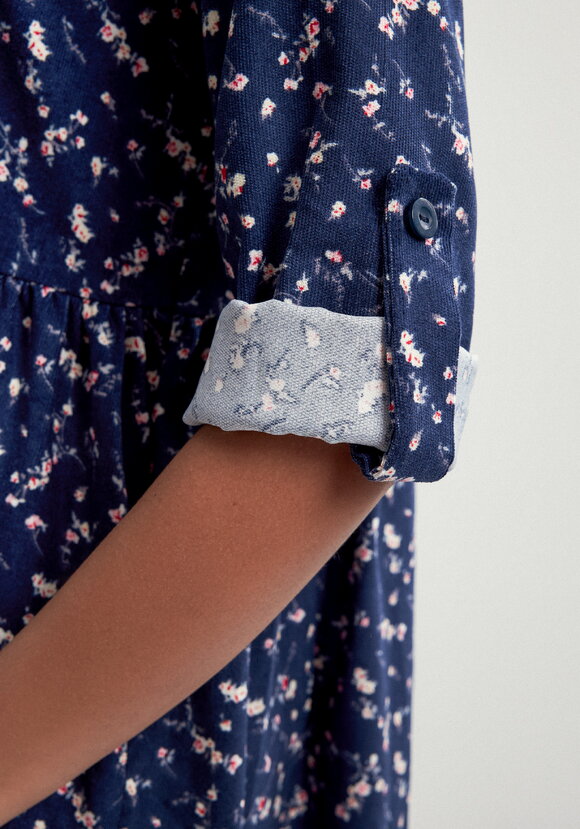 Платье оверсайз с круглым воротником шир.  580, рис. 6