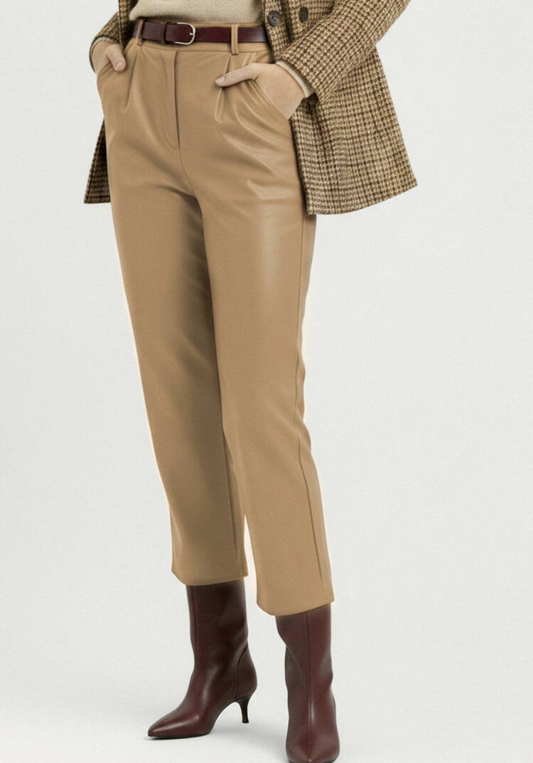 Брюки из эко-кожи Амабель шир.  750, рис. 18