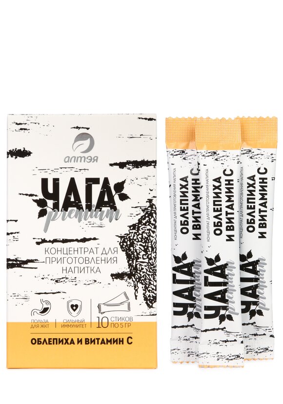 Концентрат для иммунитета Чага с облепихой шир.  580, рис. 1