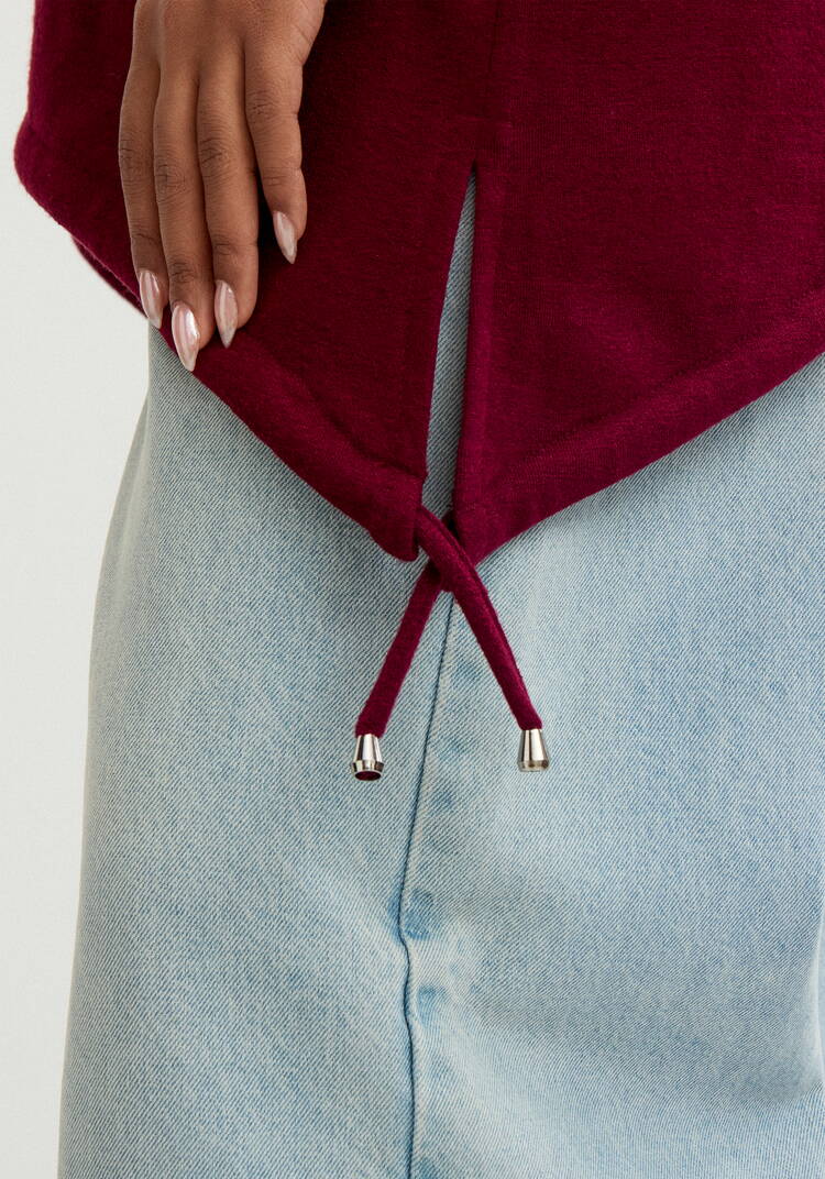 Жилет на кулиске по низу шир.  750, рис. 13