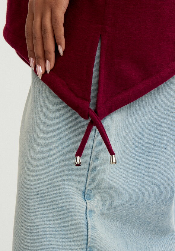 Жилет на кулиске по низу шир.  580, рис. 13