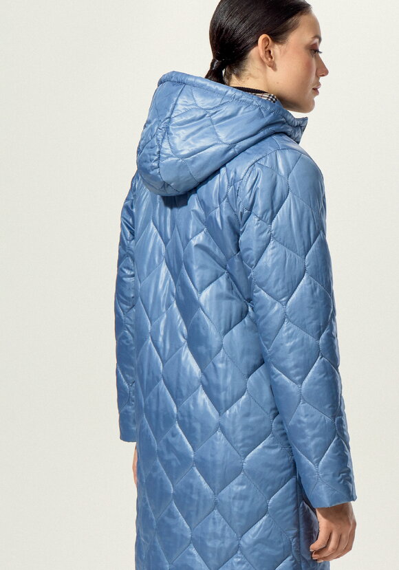 Куртка прямого кроя с капюшоном на молнии шир.  580, рис. 18