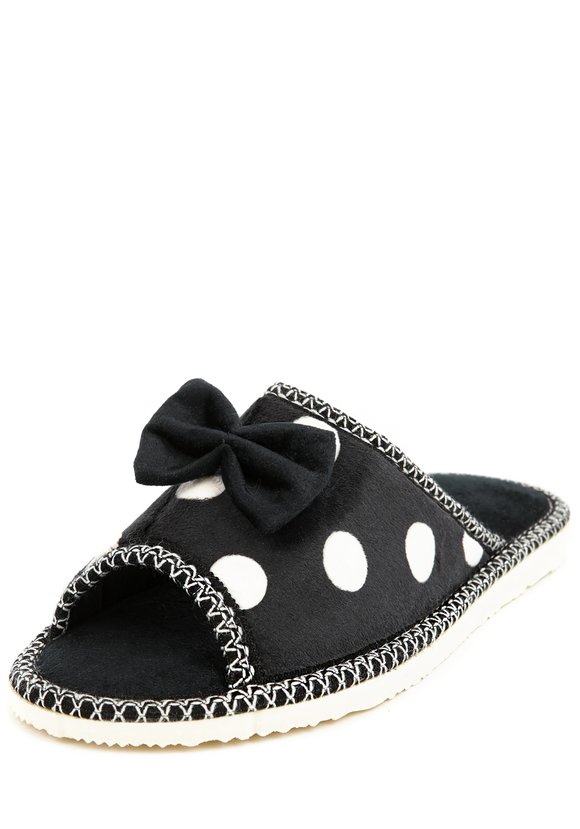 Тапочки женские  Модный горошек шир.  580, рис. 13