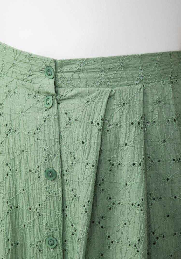 Юбка из шитья с разрезом шир.  750, рис. 5