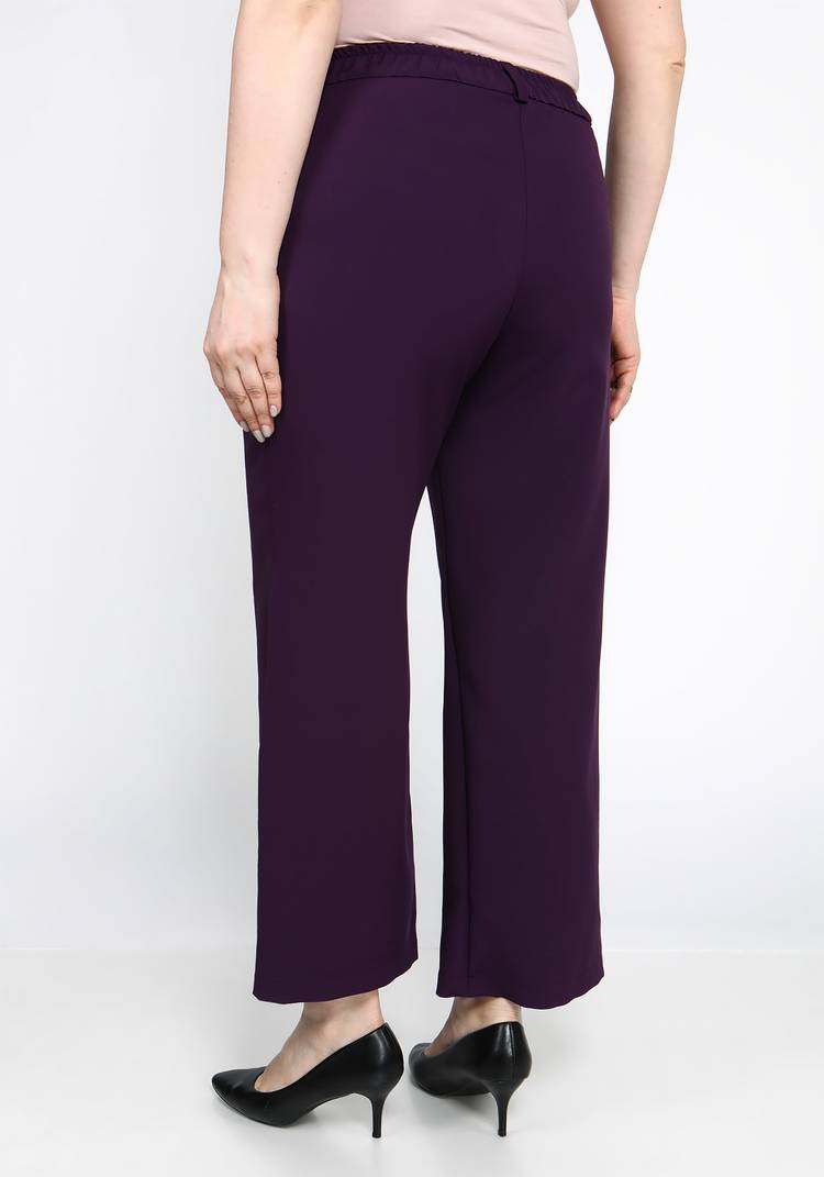 Брюки широкие на резинке с защипами шир.  750, рис. 6