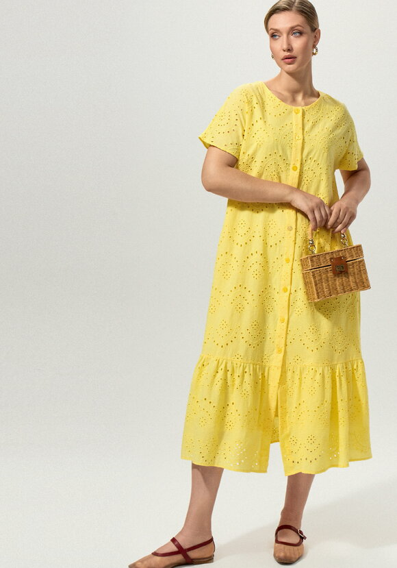 Платье ажурное с цельнокроеным рукавом шир.  580, рис. 15