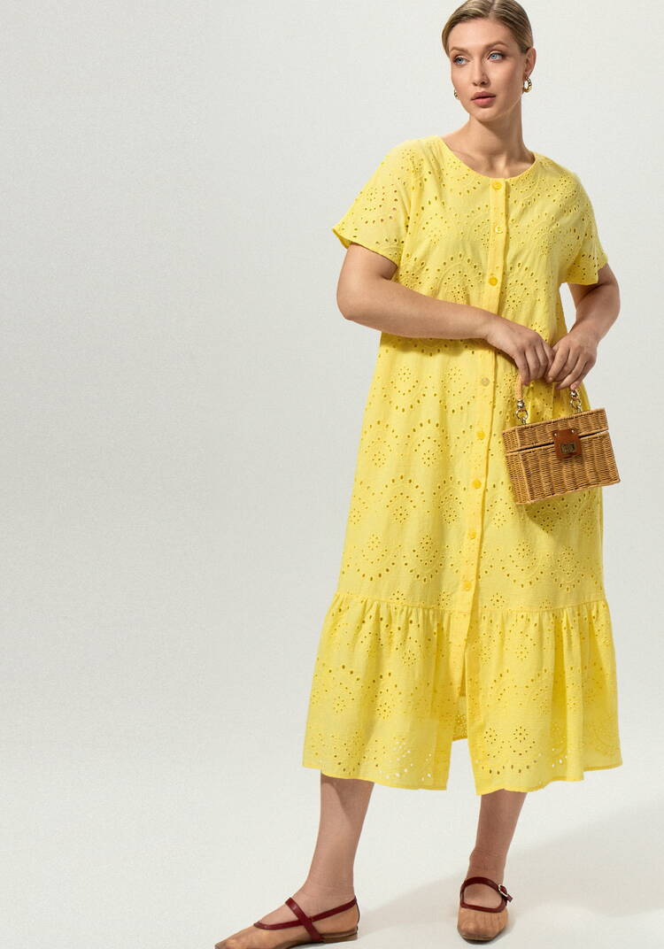 Платье ажурное с цельнокроеным рукавом шир.  750, рис. 15