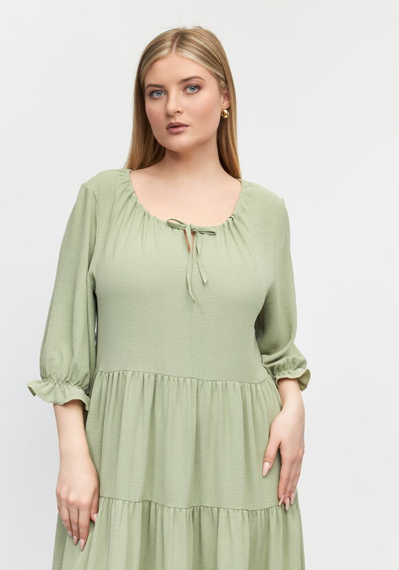 Платье однотонное Кристи шир.  580, рис. 14