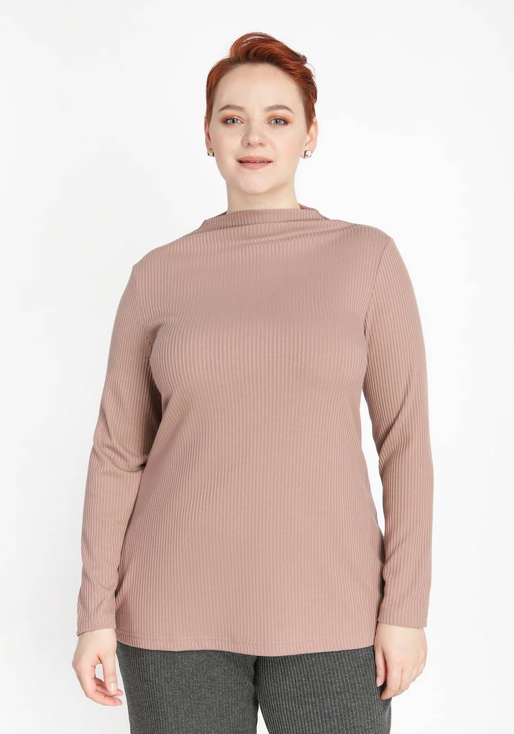 Водолазка из трикотажа лапша шир.  750, рис. 4