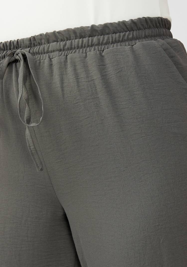 Брюки прямые от бедра с поясом на резинке шир.  750, рис. 10