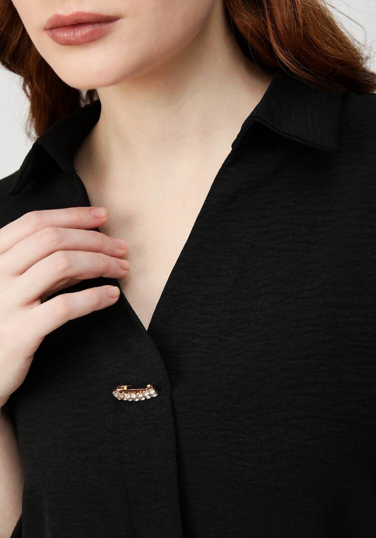 Блуза с патой на рукавах шир.  750, рис. 28