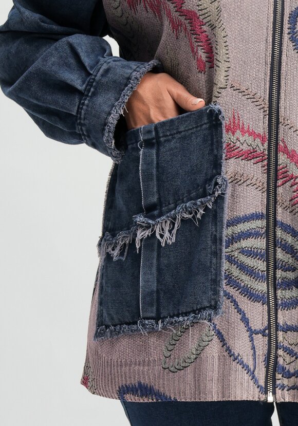 Джинсовая куртка Харпер шир.  580, рис. 12