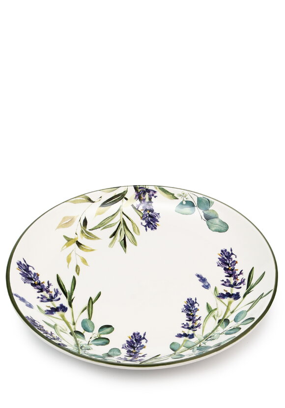 Тарелка керамическая Лаванда шир.  580, рис. 8