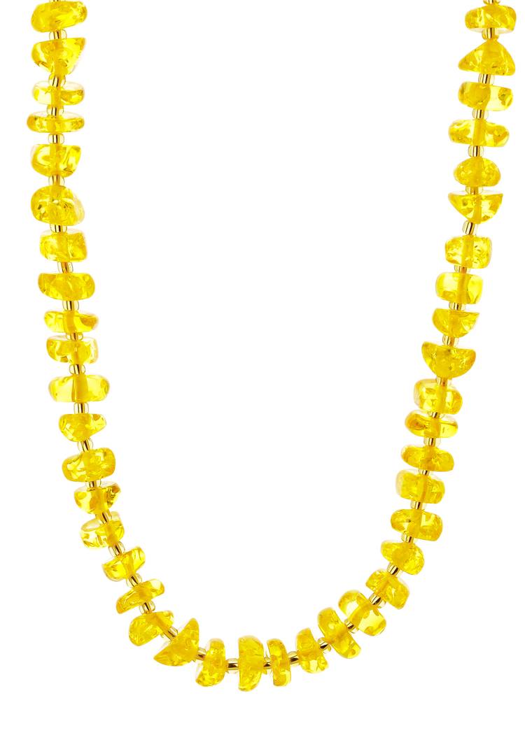 Колье Янтарный закат шир.  750, рис. 3