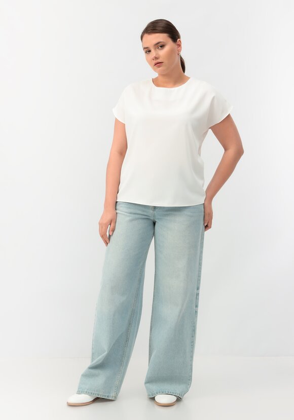 Блуза Клементина шир.  580, рис. 7