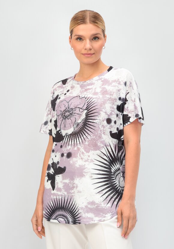 Футболка со стразами Мелисса шир.  580, рис. 9