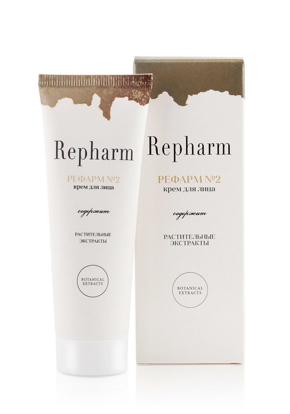 Крем  для лица РЕФАРМ №2 туба 50г шир.  580, рис. 1