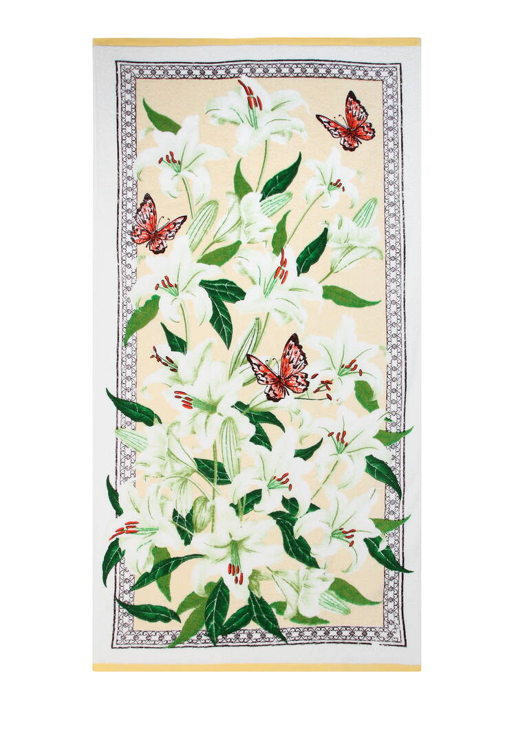 Полотенце махровое Лилии шир.  750, рис. 11