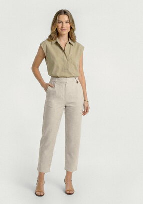 Брюки из льна Амальтия