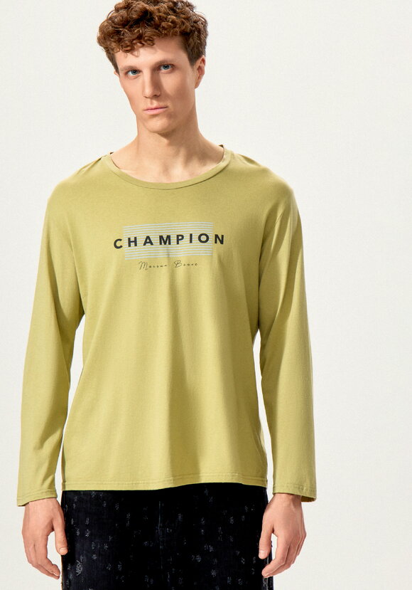 Лонгсливы с лаконичным принтом, 2 шт. шир.  580, рис. 16