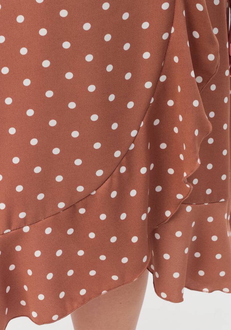 Платье в горох с юбкой-трапецией шир.  750, рис. 15