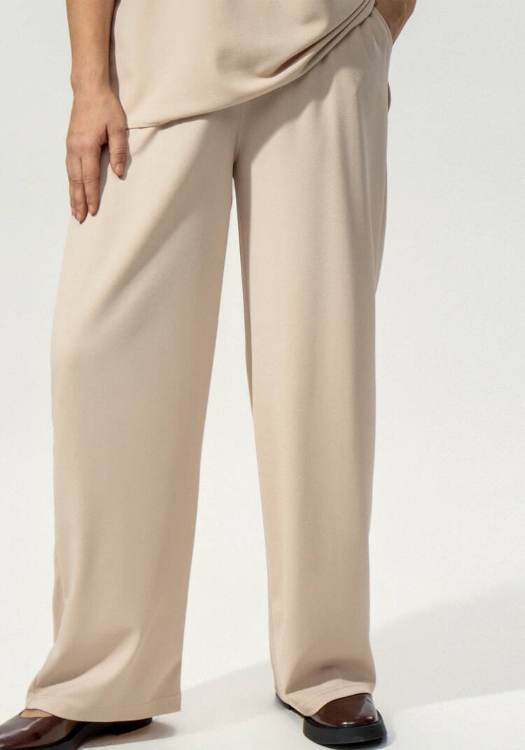 Брюки на резинке с метанитью шир.  750, рис. 11