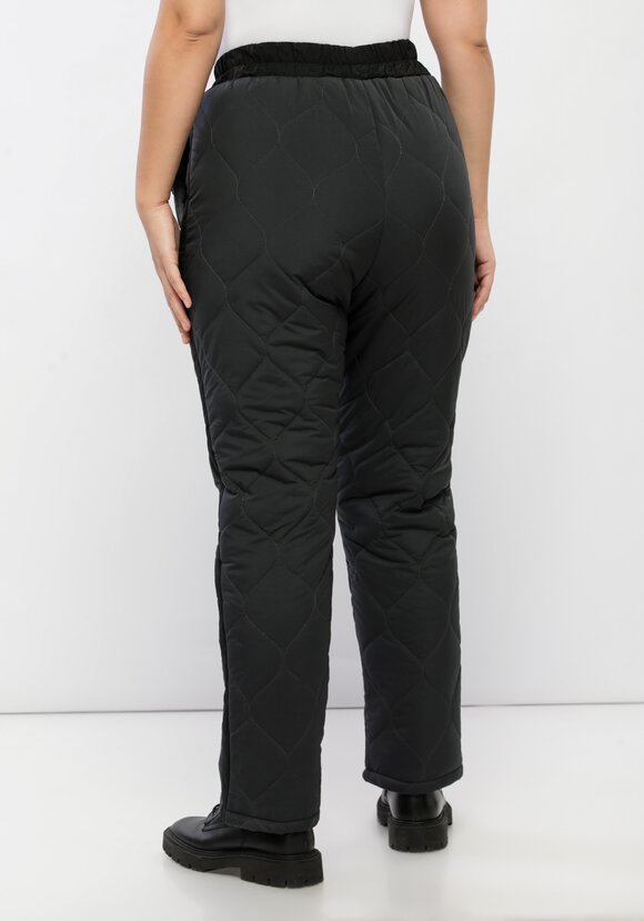 Брюки утепленные с лампасами шир.  580, рис. 3