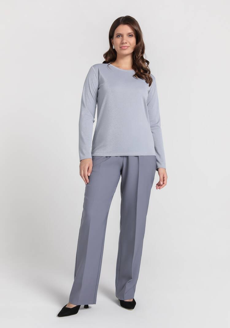 Лонгслив базовый шир.  750, рис. 8