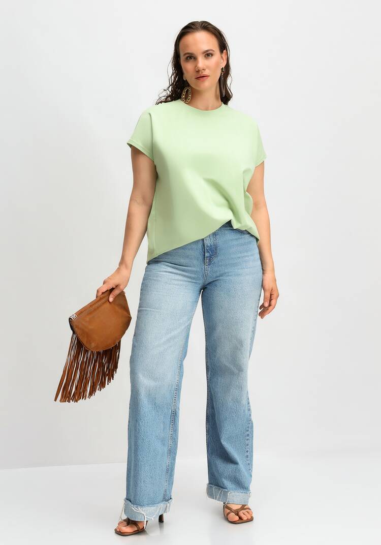 Футболка базовая с цельнокроеным рукавом шир.  750, рис. 24