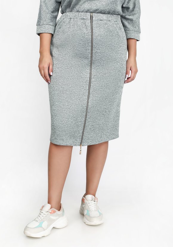 Юбка прямая на молнии шир.  580, рис. 8