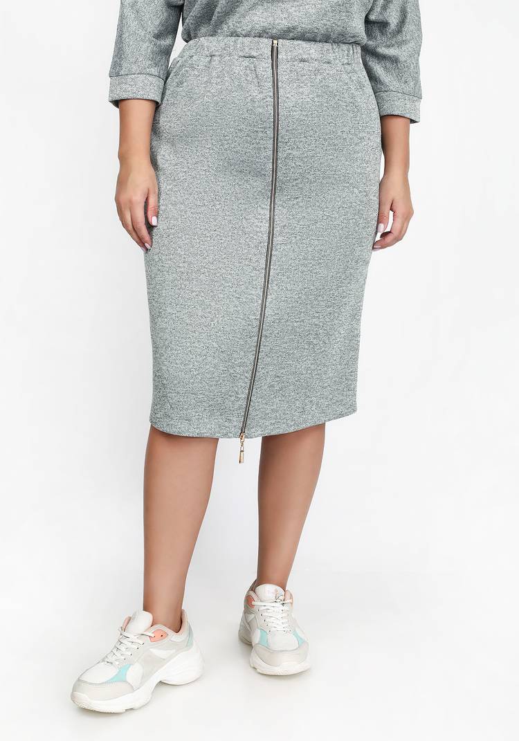 Юбка прямая на молнии шир.  750, рис. 8