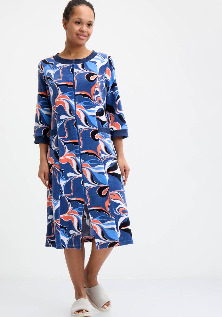 Халат велюровый Эстер шир.  750, рис. 6