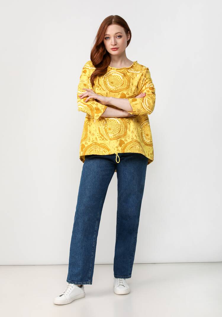 Джемпер с оригинальным орнаментом Моника шир.  750, рис. 26