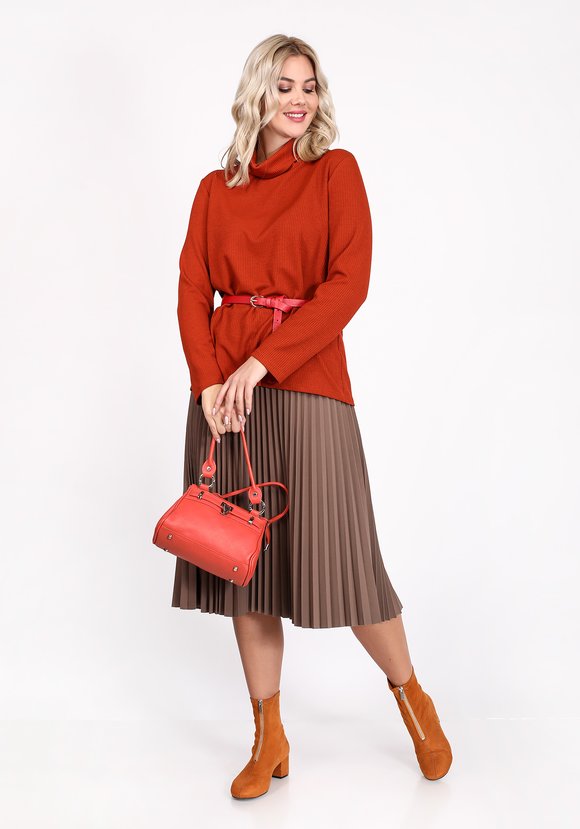 Водолазка с объемным воротником шир.  580, рис. 12