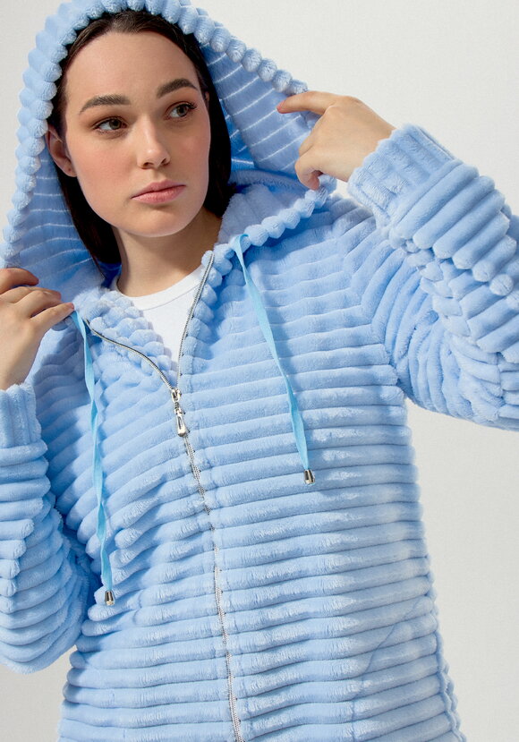 Толстовка меховая на молнии шир.  580, рис. 16