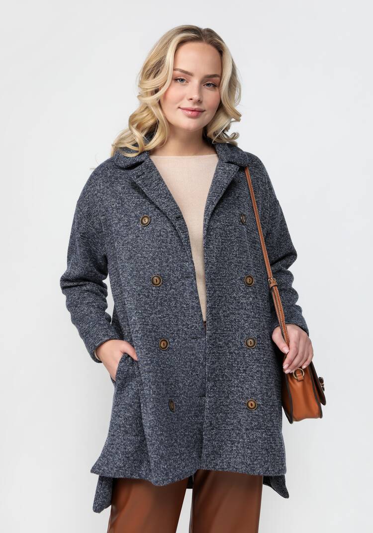 Полупальто свободного кроя шир.  750, рис. 9