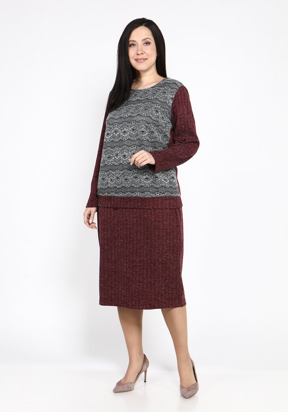 Комплект Романтичная красотка шир.  580, рис. 9