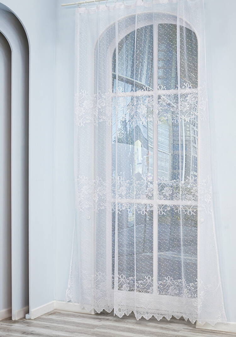 Тюль-жаккард Снежана шир.  750, рис. 8